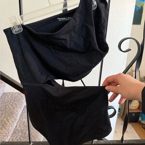 Abercrombie & Fitch Black Bodysuit